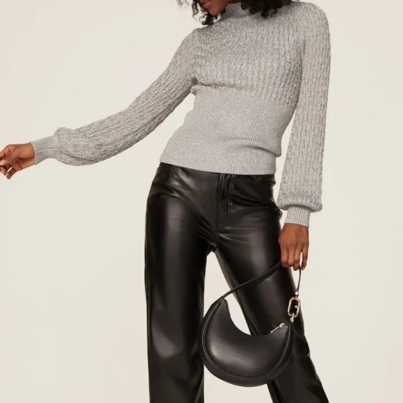 NICHOLAS Mockneck Renata Pullover Sweater - Picture 1 of 16